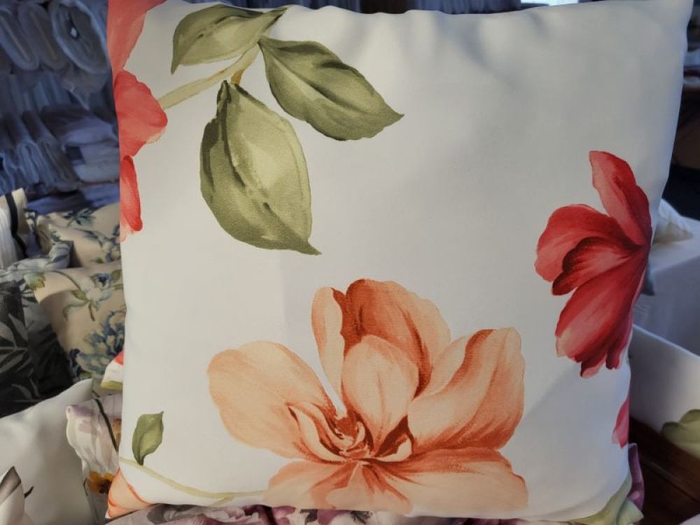 Dekokissen Blumen